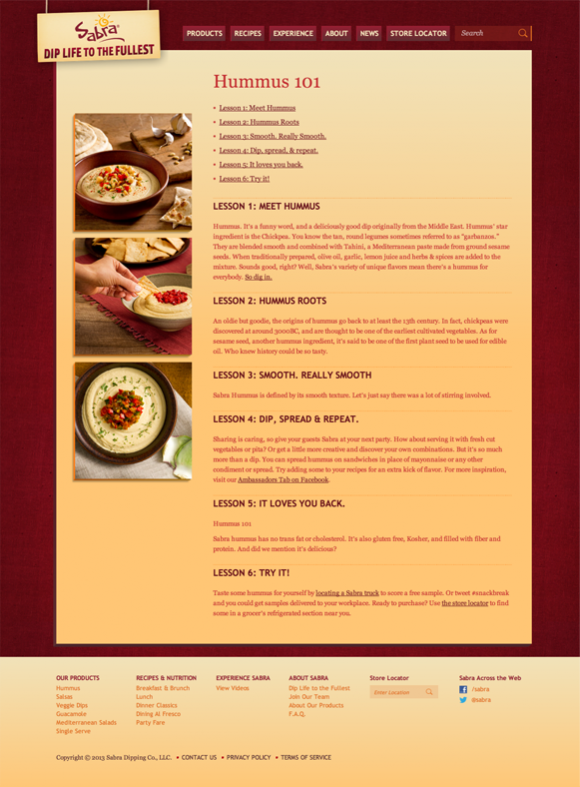 Dip into Social Media