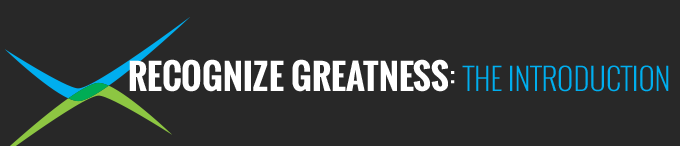 #RecognizeGreatness Campaign Email