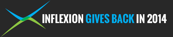 How the Inflexion Team Gave Back This Year